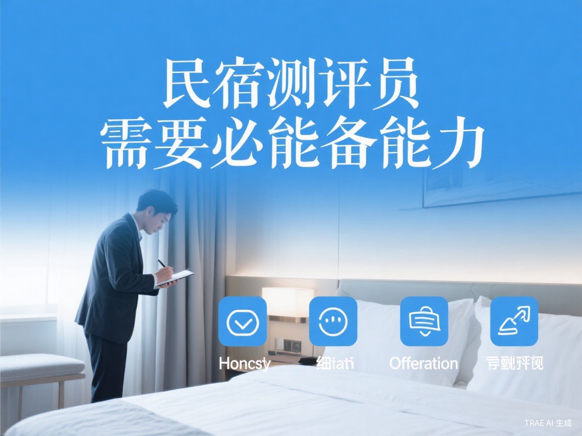 民宿测评员需要具备哪些能力？真实、细致、客观最重要