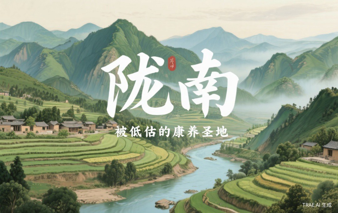甘肃陇南:被低估的康养圣地,闲鹤庄为什么选择这里