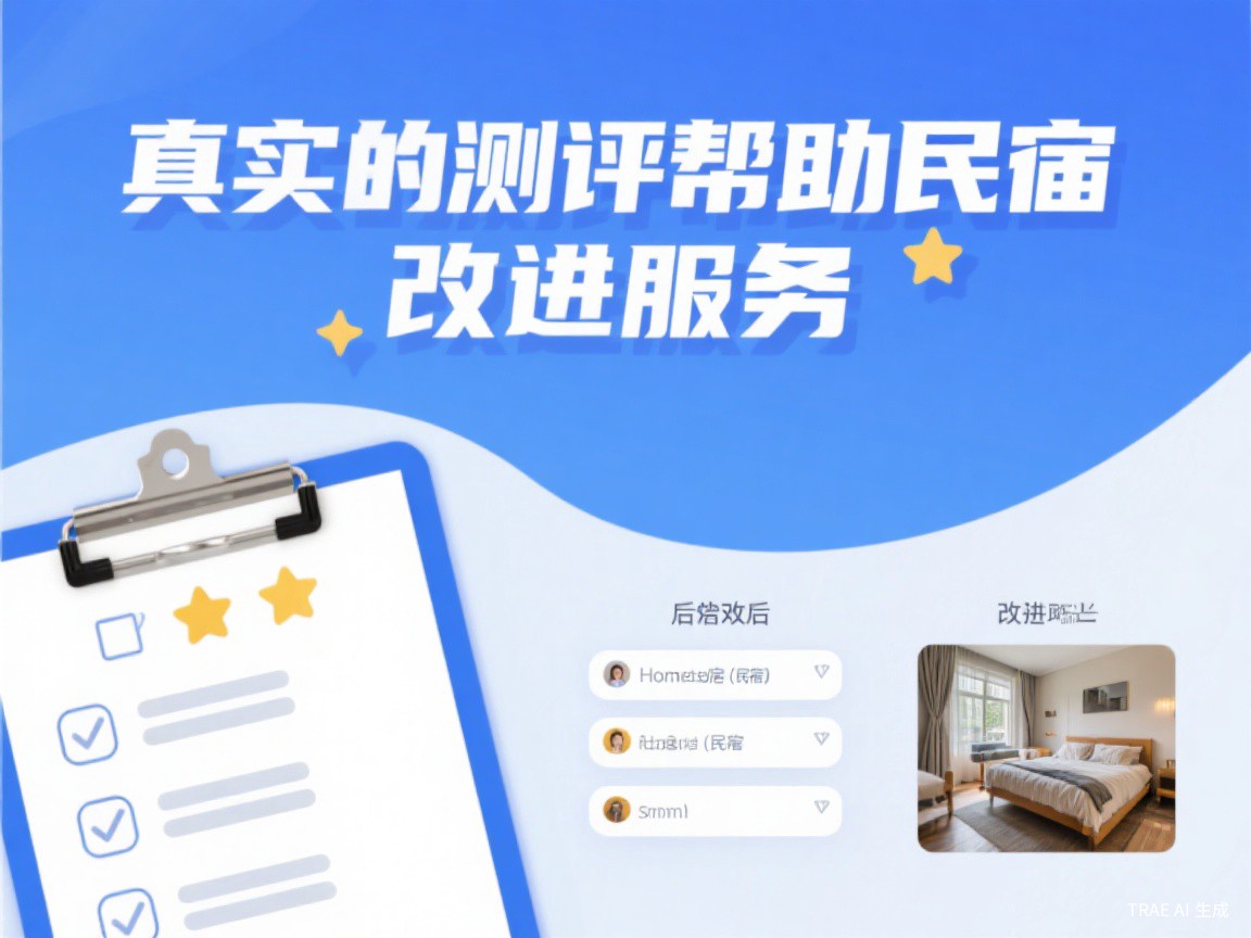 真实测评如何帮助民宿改进服务？很多问题只有住过才知道