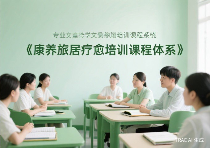 康养旅居与疗愈服务人员的培训课程体系