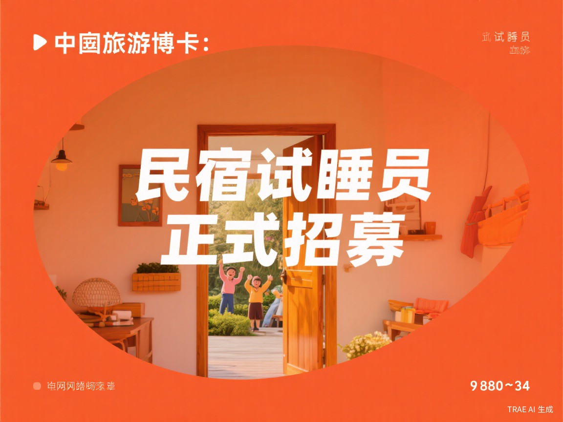 民宿试睡员正式招募